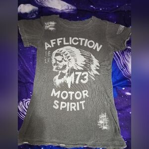 Affliction short sleeved shirt